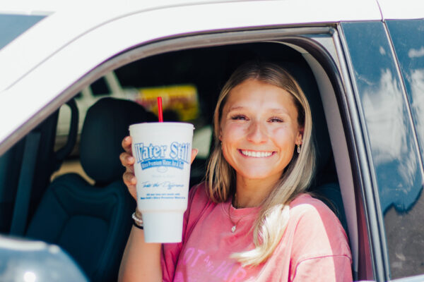 Water Still Customer at our full service Drive-Thru